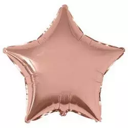 Product image Foil balloon FM Star metallic pink gold , vendor code: 2810