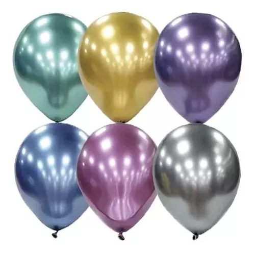 Product image Latex balloon Kalisan Blue chrome , vendor code: 2839