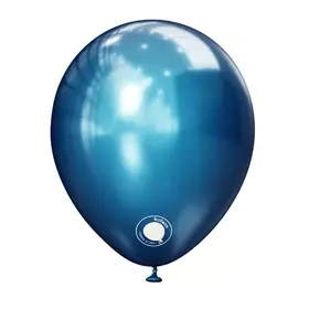 Latex balloon Kalisan Blue chrome 