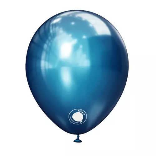 Product image Latex balloon Kalisan Blue chrome , vendor code: 2839