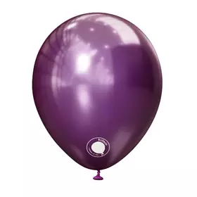 Latex balloon Kalisan Purple chrome 