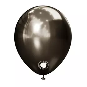 Latex balloon Kalisan Gray chrome 