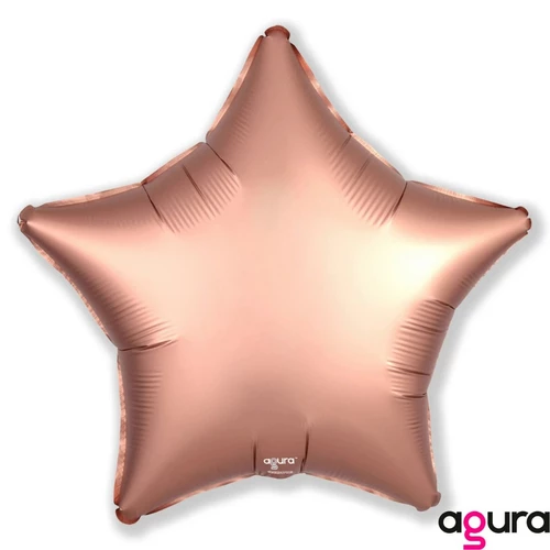 Product image Foil balloon Agura Star rose gold , vendor code: 2860