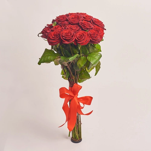 Product image Bouquet of 19 Red Roses Grand Prix, packaging: Without packaging, vendor code: 2878