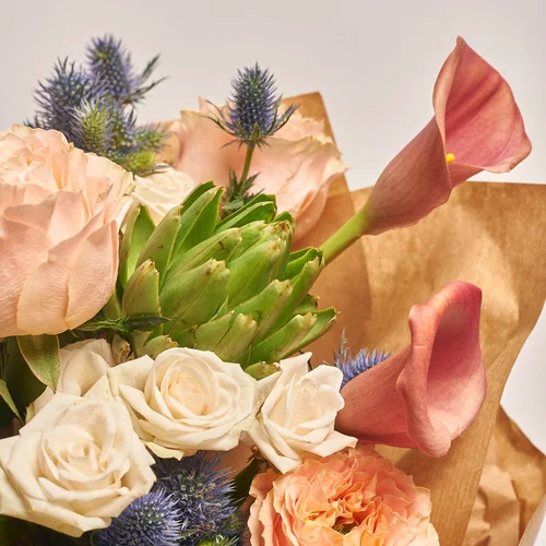 Product image Bouquet 727, packaging: Сraft, vendor code: 2880