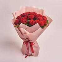 Bouquet of 25 Red Roses Grand Prix
