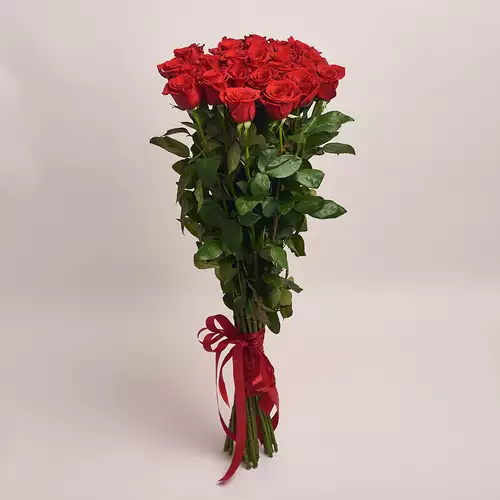 Bouquet of 25 Red Roses Freedom