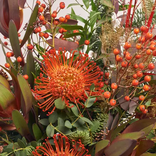 Зображення товару Коробка Новорічна №2, пакування: Червона, артикул: 2917