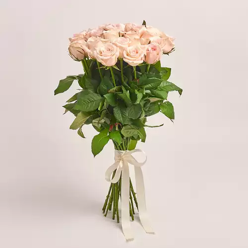 Product image Bouquet of 25 Light Pink Roses, packaging: Without packaging, vendor code: 2926
