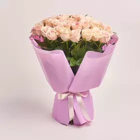 Bouquet of 51 Cream roses