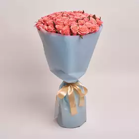 Bouquet of 51 Coral Roses