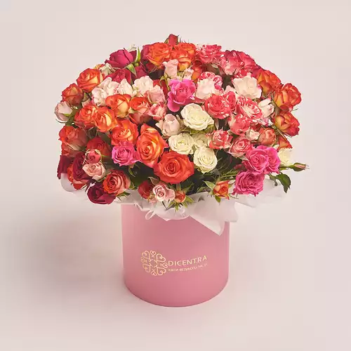 Box of 25 Rose Spray Mix
