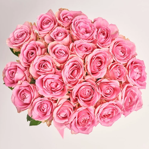 Product image Bouquet of 25 Pink Roses, packaging: Without packaging, vendor code: 2964