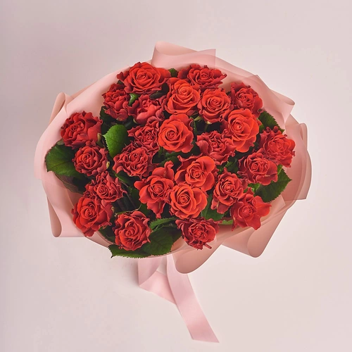 Product image Bouquet of 25 Roses Eltoro, packaging: Powder, vendor code: 2967