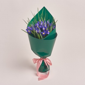 Bouquet of 15 Blue iris