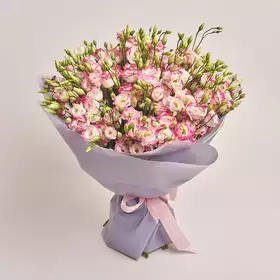 Bouquet 51 White-rose eustoma