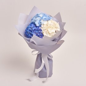 Bouquet of 3 Hydrangeas Mix №2