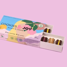 Cookies &JOY 6 flavours 12 pcs.