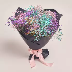 Букет 9 Гипсофил Крашеных