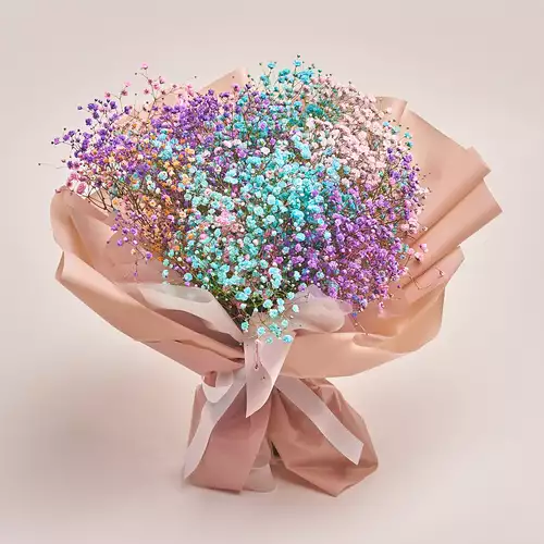 Product image Bouquet 9 Gypsophila Painted, packaging: Powder, vendor code: 3082