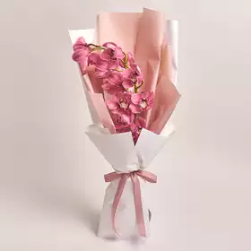 Bouquet 1 Pink Cymbidium