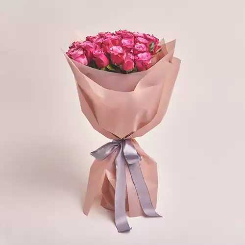 Product image Bouquet of 25 Roses Moody Blues, packaging: Powder, vendor code: 3120