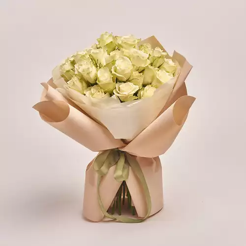 Product image Bouquet 35 Roses Athena, packaging: Tissue paper cream, vendor code: 3137