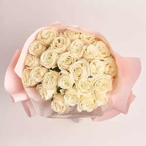 Product image Bouquet of 25 Roses Playa Blanca, packaging: Composite light pink, vendor code: 3172