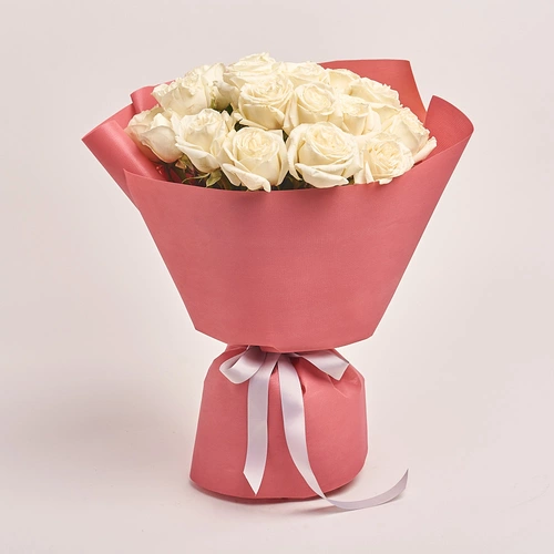 Product image Bouquet of 25 Roses Playa Blanca, packaging: Kafin rust, vendor code: 3172