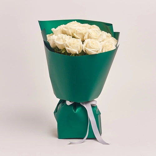 Product image Bouquet of 25 Roses Playa Blanca, packaging: Green, vendor code: 3172
