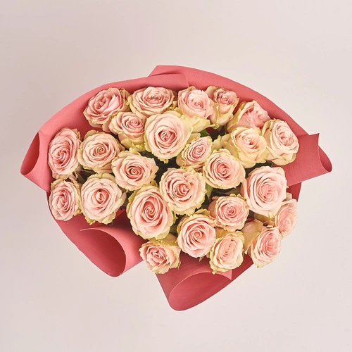 Product image Bouquet of 25 Roses Frutetto, packaging: Kafin rust, vendor code: 3190