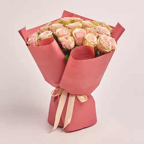 Product image Bouquet of 25 Roses Frutetto, packaging: Kafin rust, vendor code: 3190