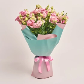 Bouquet of 25 Light Pink Eustomas]