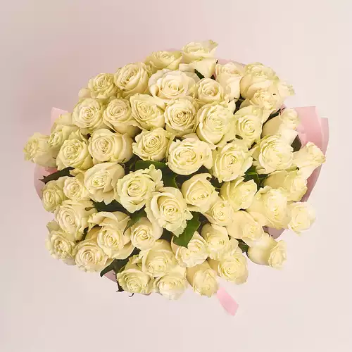 Product image Bouquet 51 Roses Mondial, packaging: Pink, vendor code: 3265