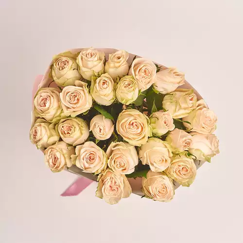 Product image Bouquet of 25 Roses Wedding, packaging: Composite light pink, vendor code: 3267