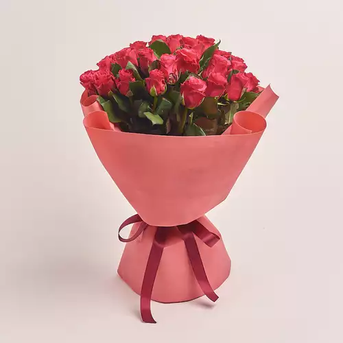 Product image Bouquet of 25 Roses Tacazzi, packaging: Kafin rust, vendor code: 3270