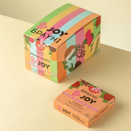 Product image Assorted Brownies Box & JOY, vendor code: 3304