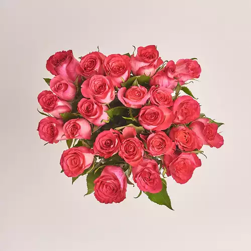 Product image Bouquet of 25 Roses Nicolette, packaging: Without packaging, vendor code: 3364