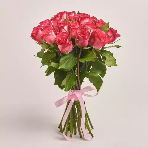 Product image Bouquet of 25 Roses Nicolette, packaging: Without packaging, vendor code: 3364