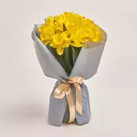 Bouquet of 25 Yellow Narcissus
