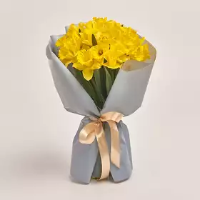 Bouquet of 25 Yellow Narcissus