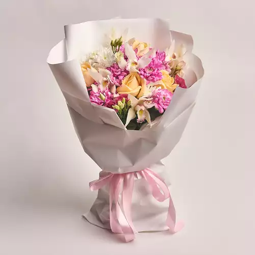 Изображение товара Букет 641, упаковка: Пудровая, артикул: 2349
