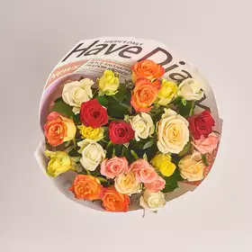 Букет 25 Роз Микс