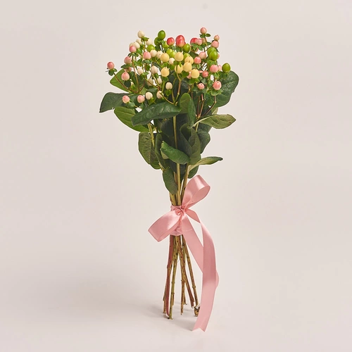 Product image Bouquet of 9 Нypericums mix, packaging: Without packaging, vendor code: 3379