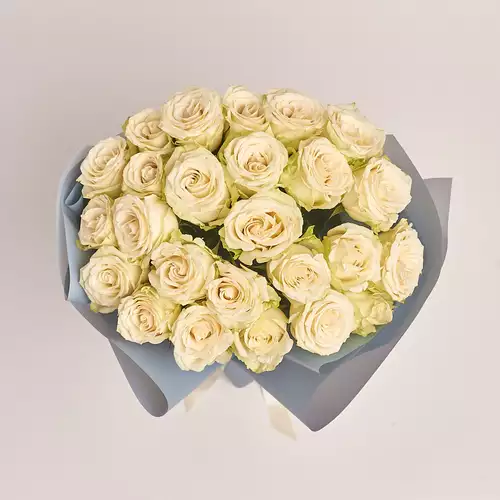 Product image Bouquet of 25 Roses Adalonia, packaging: Gray, vendor code: 3386