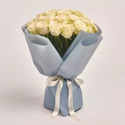 Product image Bouquet of 25 Roses Adalonia, packaging: Gray, vendor code: 3386