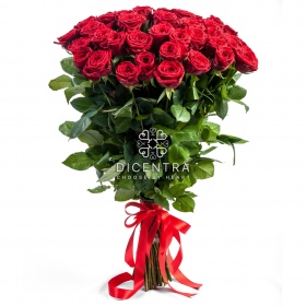 Букет 51 Красная Роза Гран При