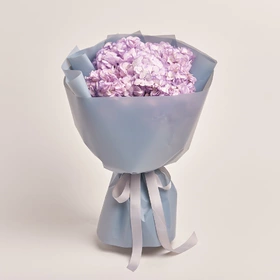 Bouquet of 5 Purple Hydrangeas