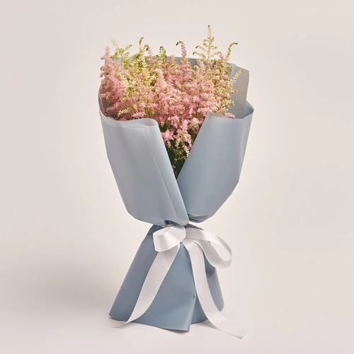 Product image Bouquet of 25 Astilbes mix, packaging: Gray, vendor code: 3439