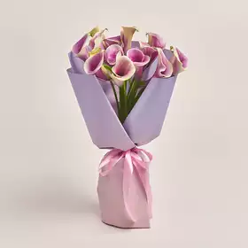 Bouquet of 15 Callas Bicolour